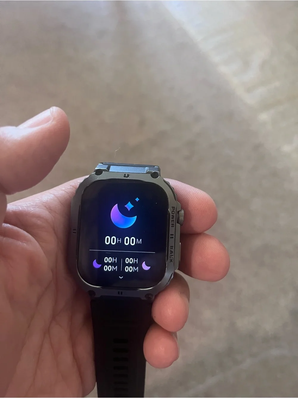 Luxium smartwatch lightly use complete set extra metal bracelet